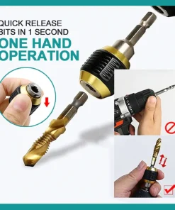 Quick Connect Drill Chuck Tool