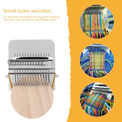 Wooden Darning Mini Loom Machine