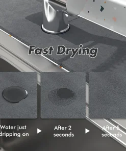 Diatomite Faucet Absorbent Mat