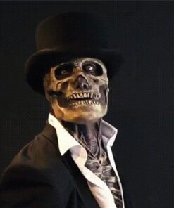 Bare Brain Skull Latex Mask