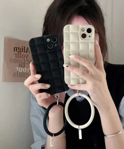 Frosted Pearl Bracelet Case for iPhone