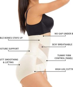 High Waist Butt Lifter Slimming Shapewear for Women Tummy Control