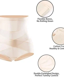 High Waist Butt Lifter Slimming Shapewear for Women Tummy Control