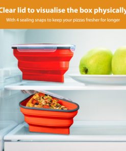 Collapsible Container For Pizza