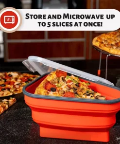 Collapsible Container For Pizza