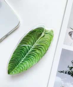 Cute Green Leaves Smartphone Holder