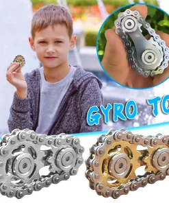 Sprockets Bicycle Chain Fidget Spinner Toys