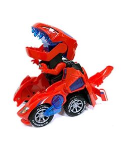 Transforming Dinosaur LED Car
