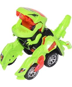 Transforming Dinosaur LED Car