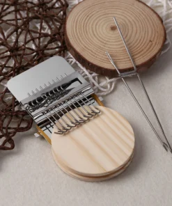 Wooden Darning Mini Loom Machine