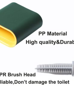 Silicone Toilet Brush and Holder Set