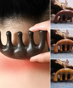 Handmade Sandalwood Massage Comb