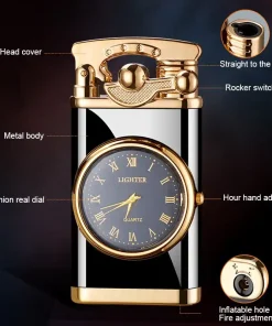 Creative Dial Rocker Arm Inflatable Lighter