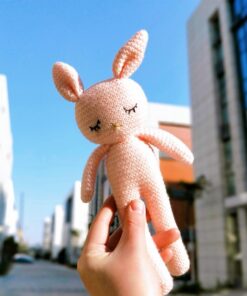 Handmade Crochet Chill Pill Yoga Doll