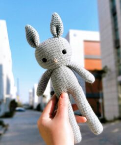 Handmade Crochet Chill Pill Yoga Doll