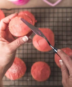 5 Pieces Stainless Steel Spatula Baking Pastry Tool