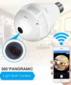 360° Panoramic View Wireless Camera Bulb