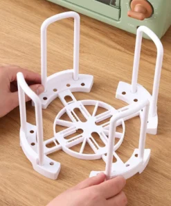 Retractable Draining Bowl Rack