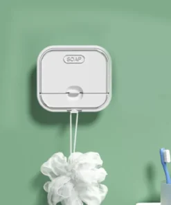 Flip Lid Drain Soap Box