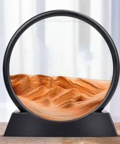 3D Moving Sand Hourglass