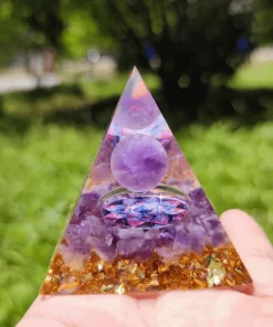 Peace-Of-Mind Guardian Orgone Pyramid