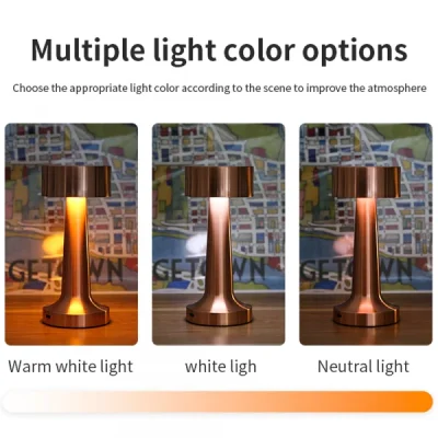 Touch-sensitive Rechargeable LED Table Lamp