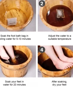 Ginger Foot Soak Detox