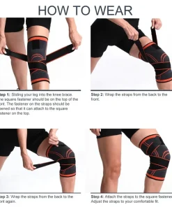 Nylon Sports Knee Pads Strap