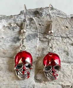 Bloodstained Horror Halloween Earrings