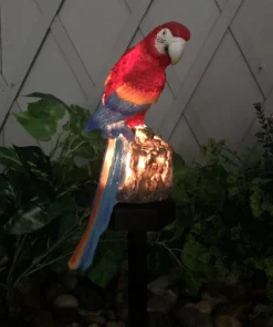 Outdoor Waterproof Parrot Solar Garden Stakes