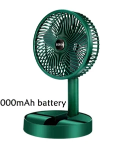 Desktop USB foldable silent electric fan