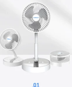 Desktop USB foldable silent electric fan