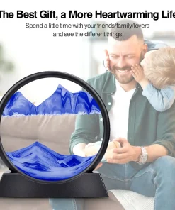 3D Hourglass Deep Sea Sandscape