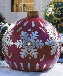 Outdoor Christmas PVC inflatable Decorated Ball