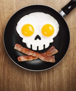 Halloween Silicone Skull Egg Mold