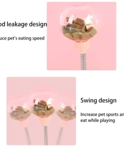 Leaking Treats Ball Pet Feeder Toy