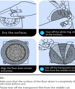 Disposable Shower Drain Hair Catcher