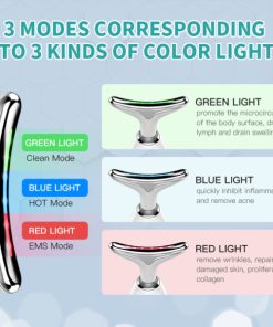 LED Face and Neck Lifting Massager