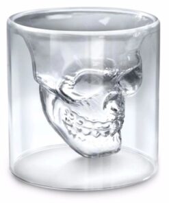 Creative Halloween Crystal Skull Glass