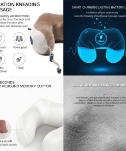 4-In-1 Electric Pillow Neck Massager