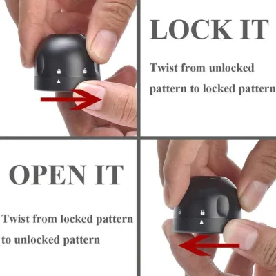 Food grade silicone sealing plug