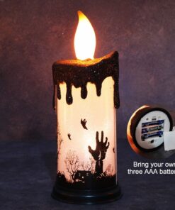 Halloween Flameless Pumpkin Candle Holder