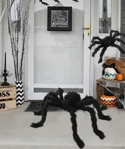 Halloween Glowing Plush Spider