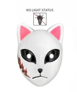 Luminous Line LED Cat Face Mask