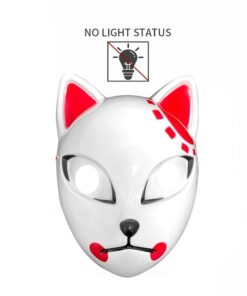Luminous Line LED Cat Face Mask