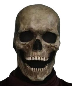 Creepy Halloween Human Skull Mask