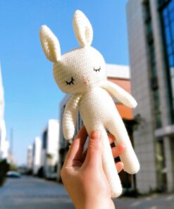 Handmade Crochet Chill Pill Yoga Doll