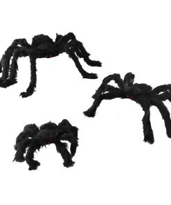 Halloween Glowing Plush Spider