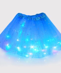 LED Princess Halloween Shiny Skirt