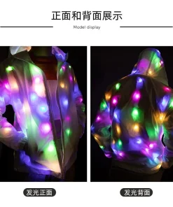 LED Luminous Colorful Jacket